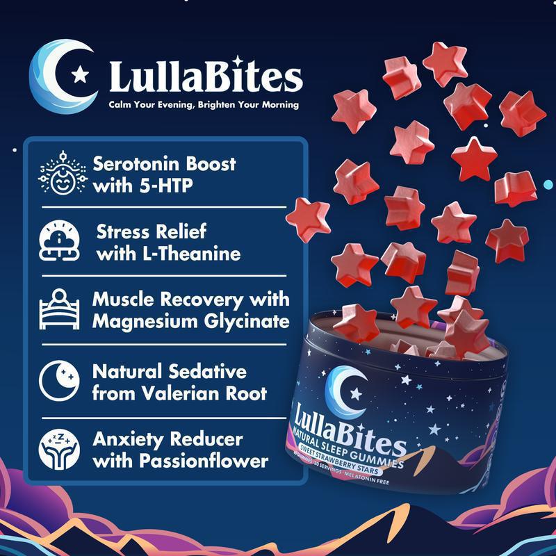LullaBites™ Natural Sleep Gummies