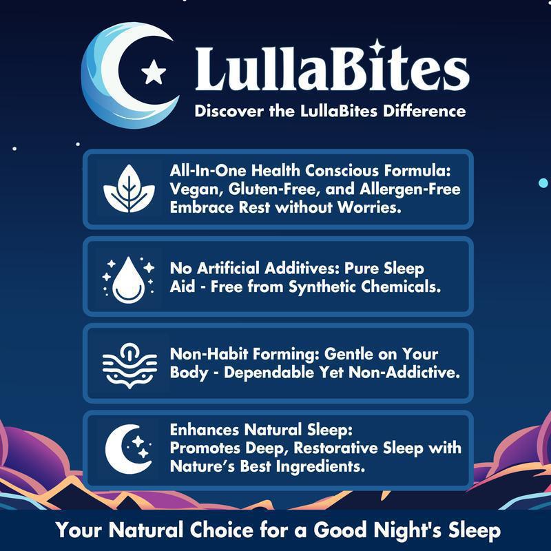 LullaBites™ Natural Sleep Gummies